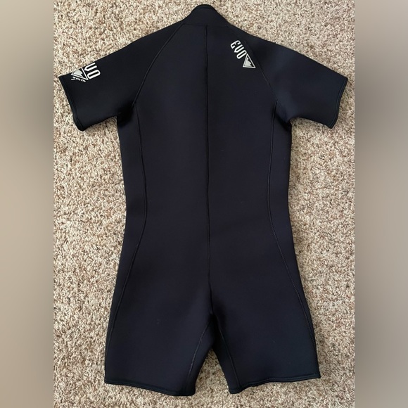 EVO Unisex 3mm Front Zip Shorty Wetsuit Sz M - Picture 4 of 5